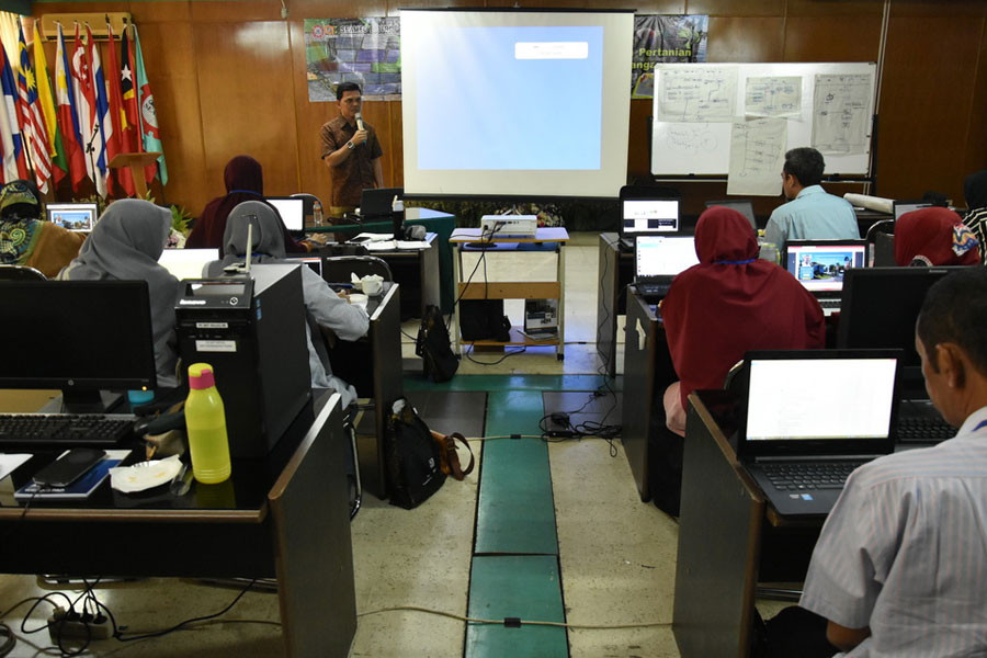 BIOTROP's Training Course on Spatial Modeling Supports National Food Security Program