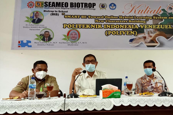 Director of SEAMEO BIOTROP  Visits Polytechnic Institute of Indonesia-Venezuela in Aceh