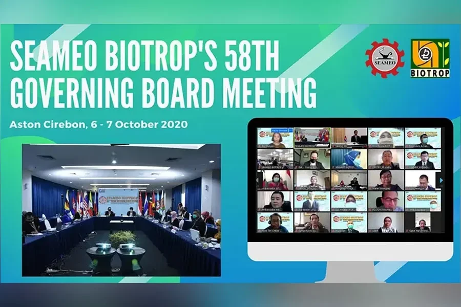 First Virtual SEAMEO BIOTROP Governing Board Meeting