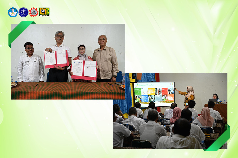 Initiation of Cooperation Between BIOTROP and Pangandaran: Environmentally-Oriented Education to Support Sustainable Tourism Industry in Pangandaran