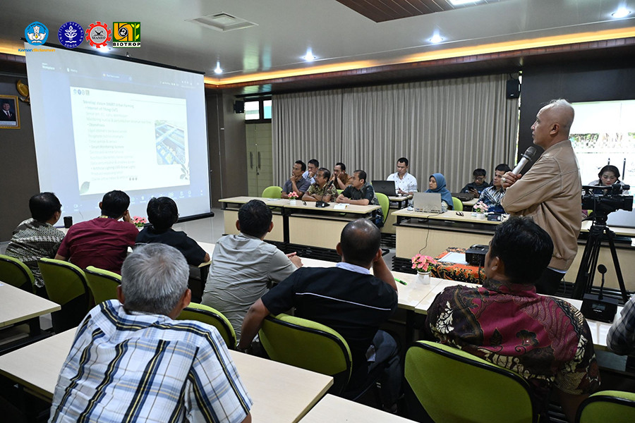 Promoting Precision Urban Agriculture, SEAMEO BIOTROP Conducts IHT Smart Urban Farming 2026