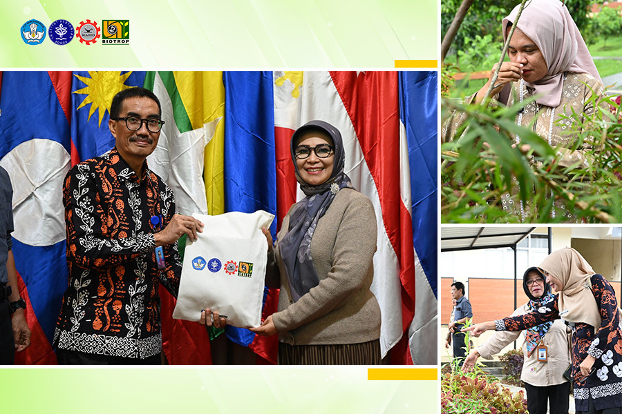 SEAMEO BIOTROP and Muara Enim Education Office Sign MoA for Science Education Collaboration