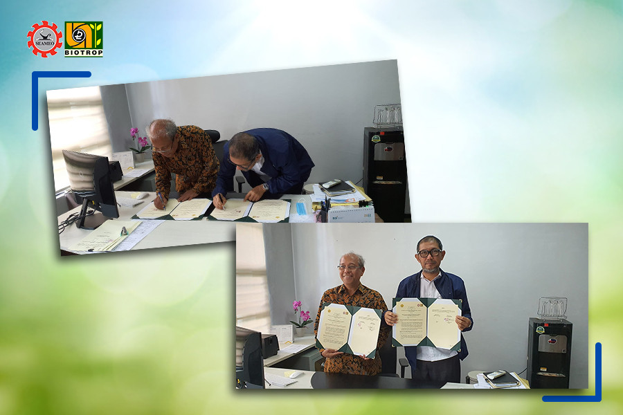 SEAMEO BIOTROP and Universitas Syiah Kuala Strengthen Their Collaboration Agreement