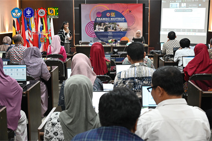 SEAMEO BIOTROP Conducts In-House Training on Electronic Official Document System