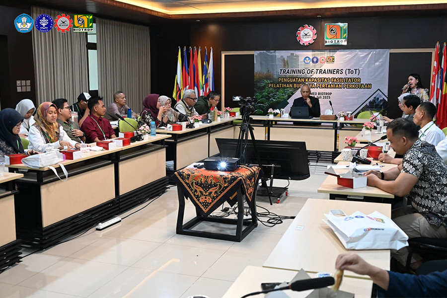 SEAMEO BIOTROP Conducts Urban Farming Facilitator Training to Strengthen School-Based Food Security
