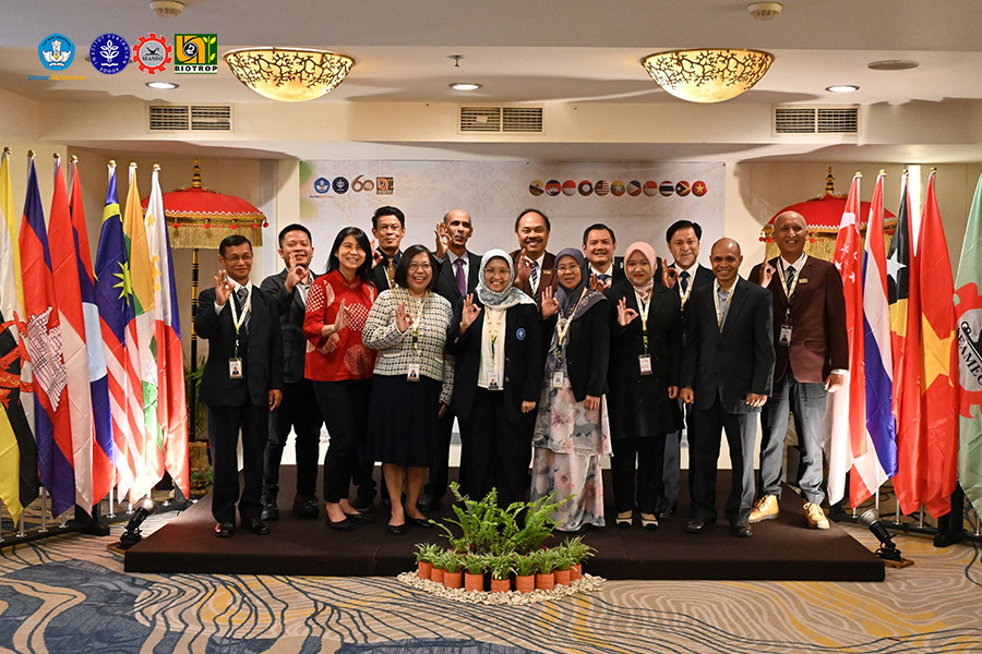 SEAMEO BIOTROP Convenes 64th Governing Board Meeting in Bali, Deliberates Strategic Directions and Regional Programme Innovations