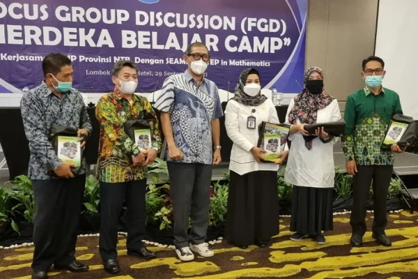 SEAMEO BIOTROP Joins the FGD on Merdeka Belajar Camp, in Lombok, West Nusa Tenggara Province