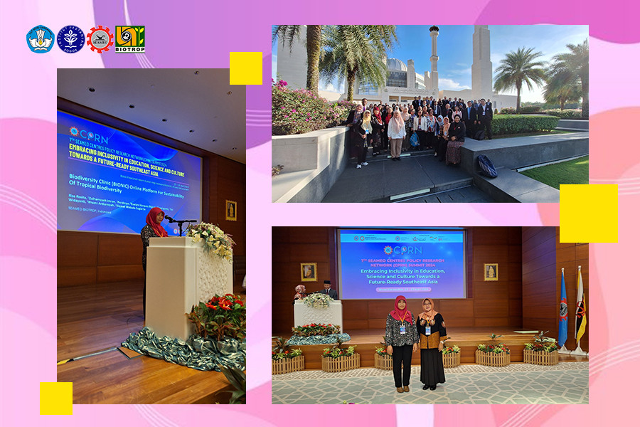 SEAMEO BIOTROP Participates in the 7th SEAMEO Centre Policy Research Network (CPRN) Summit 2024 in Brunei Darussalam