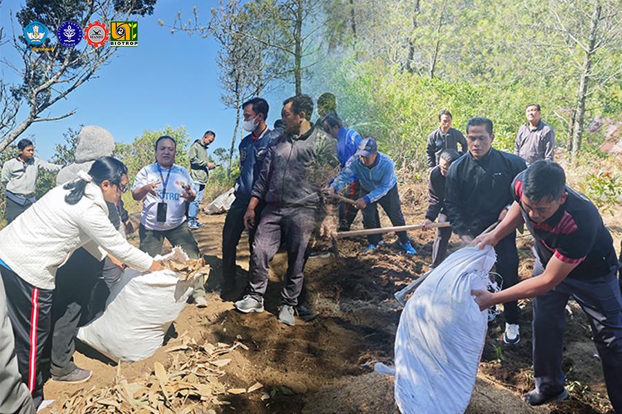 SEAMEO BIOTROP Strengthens GEMS at Batur UNESCO Global Geopark through Regional Webinar and National Training