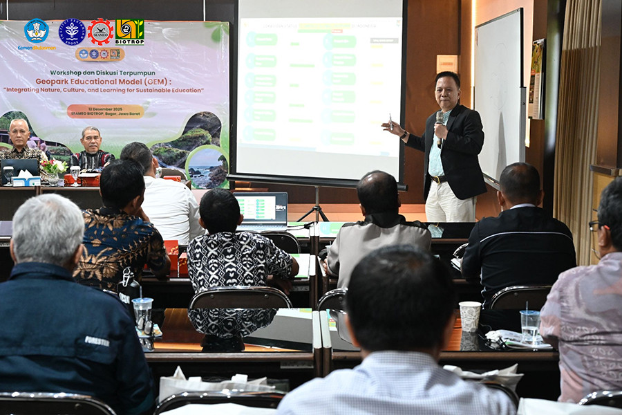 SEAMEO BIOTROP Strengthens Sustainable Education Through the Geopark Educational Model (GEM)