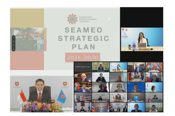 Singapore hosts the first virtual  51st SEAMEO Council Conference 2021