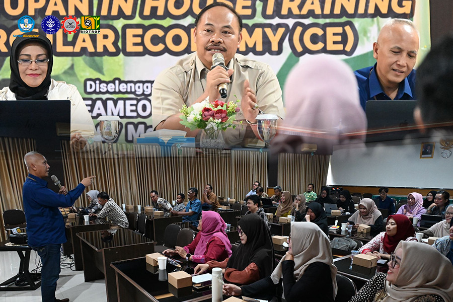 Strengthening Sustainable Education, SEAMEO BIOTROP Launches Circular Economy Program