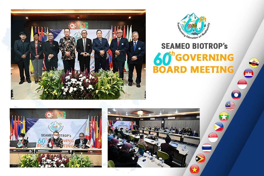The Virtual 60th SEAMEO BIOTROP Governing Board Meeting